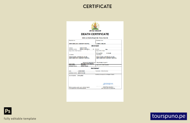 listo para imprimir plantilla de plantilla de Word y PDF del certificado de de 6